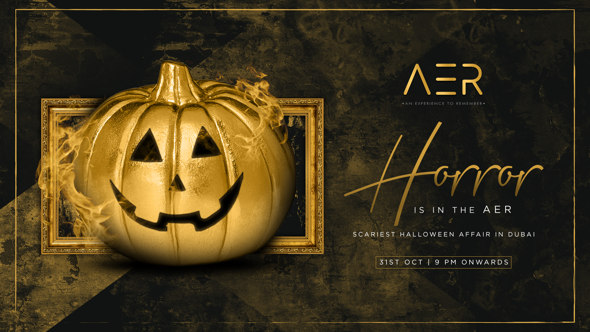 AER — Halloween event cover.
