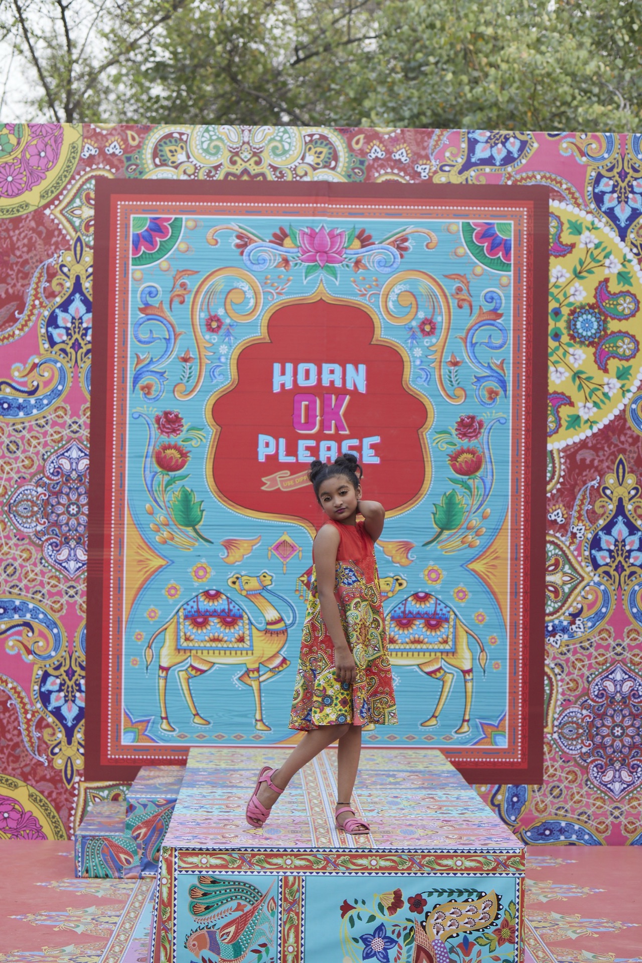 AKS by Nidhi — Horn OK Please family edit, kid model.