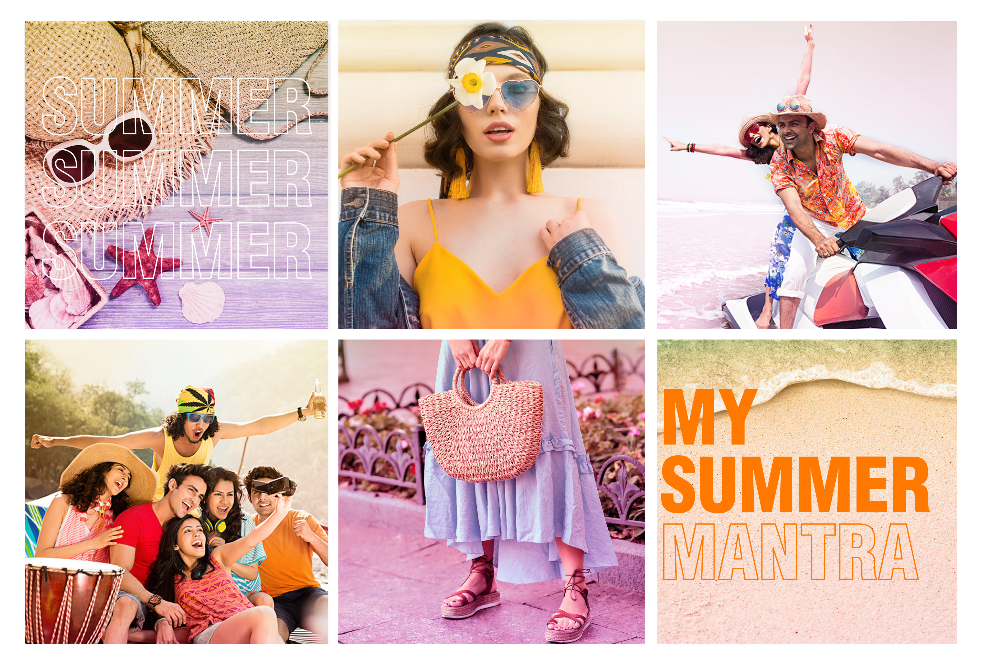 House of Mantra — Summer Mantra campaign creative.