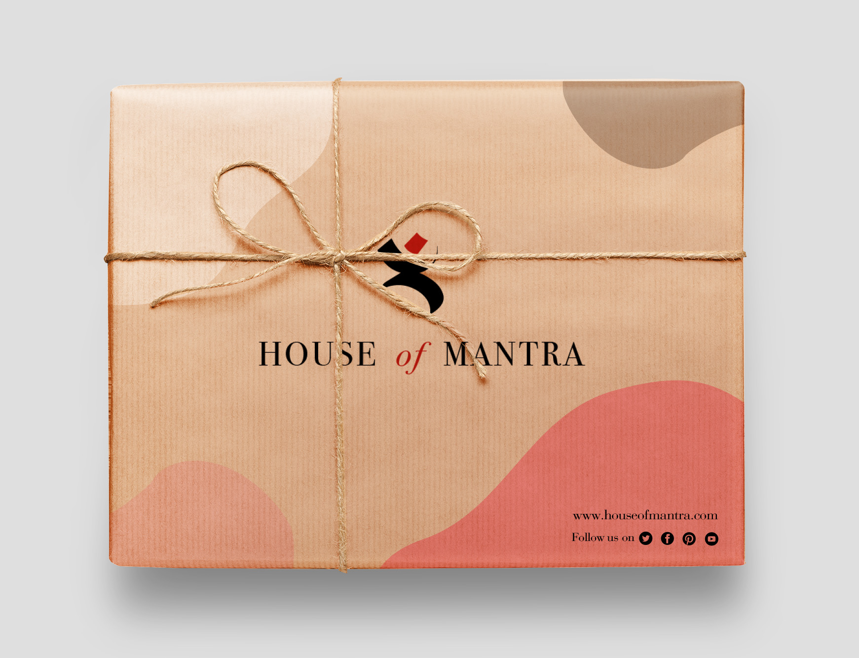 House of Mantra — packaging box system.