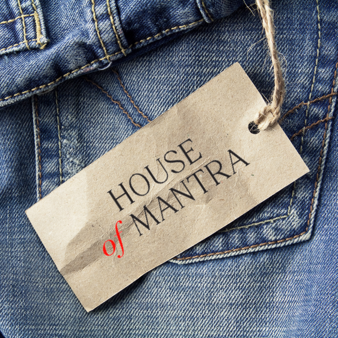 House of Mantra — hangtag and tag system.