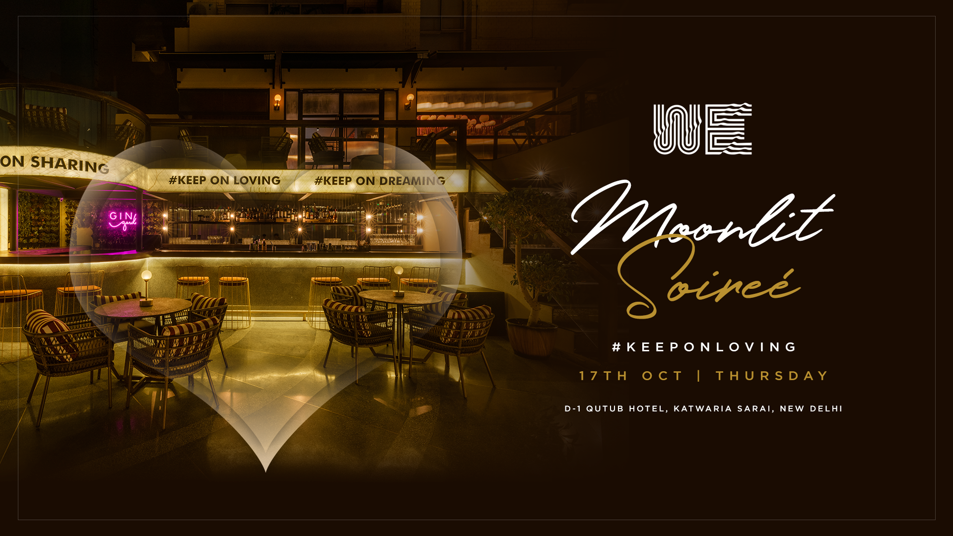 WE Qutub — Moonlit Soirée event cover.