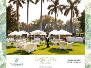 The Claridges – Garden Brunch Campaign